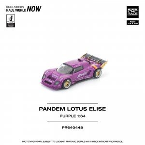 PREORDER PANDEM LOTUS ELISE PURPLE NEW TOOLING