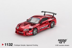 TOYOTA SUPRA A80 TOP SECRET GT300 TOP SECRET RED CHROME 