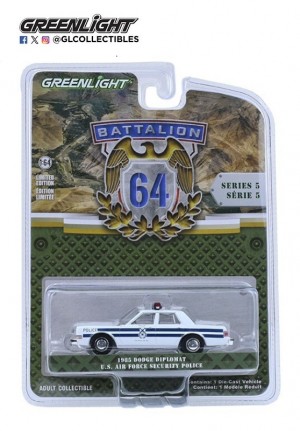 1985 DODGE DIPLOMAT  US AIR FORCE SECURITY POLICE