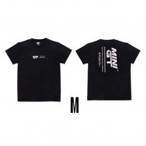 MINI GT T-SHIRT DRIVEN BY PASSION BLACK M SIZE