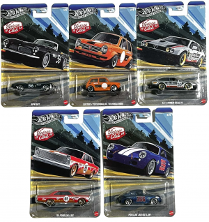 HOT WHEELS 2026 SILVER SERIES VINTAGE GRAND PRIX SET OF 5 CAR