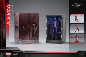 IRON MAN HALL OF ARMOR SET MARK V
