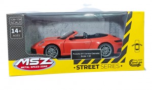 PORSCHE 911 CARERRA CABRIOLET 992 RED