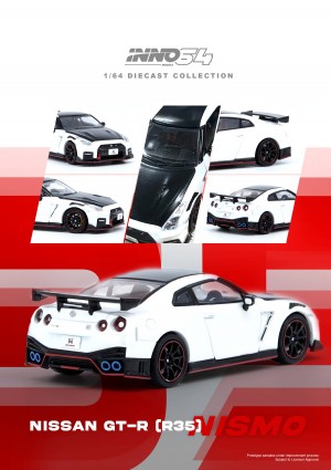 NISSAN GTR R35 NISMO WHITE 