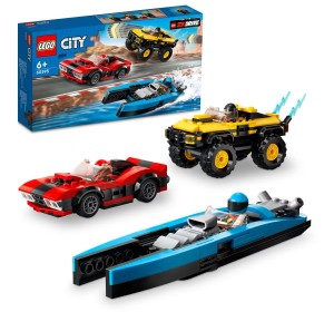 LEGO CITY COMBO RACE PACK BUILDING TOY SET 362 PIECES