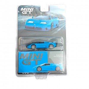 MINI GT BUGATTI EB110 SUPER SPORT BLU BUGATTI 