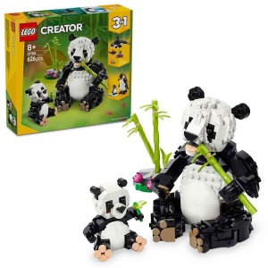 PANDA FAMILY TOY PLAYSET 