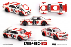 MINI GT NISSAN SKYLINE 2000GTR KPGC10 KAIDO WORKS V2