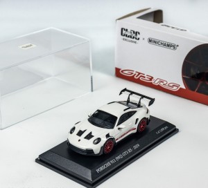 PORSCHE 911 992 GT3 RS 2024 WHITE W RED DECOR
