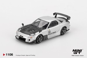 MAZDA RX-7 RE-AMEMIYA SILVER METALLIC 