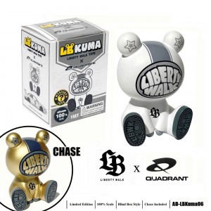 LIBERTY WALK X QUADRANT COLLABORATION 100 KUMA BLIND BOX PACK OF 1 