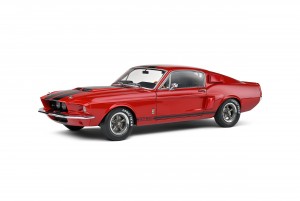 1967 SHELBY GT500 BURGUNDY RED AND BLACK S1802909