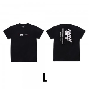 MINI GT T-SHIRT DRIVEN BY PASSION BLACK L SIZE
