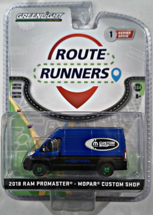 2018 RAM PROMASTER MOPAR CUSTOM SHOP GREENLIGHT CHASE 