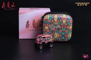 VOLKSWAGEN T1 VAN BIG WHEEL MM LIVERY PINK