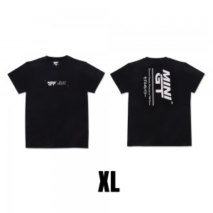 MINI GT T-SHIRT DRIVEN BY PASSION BLACK XL SIZE