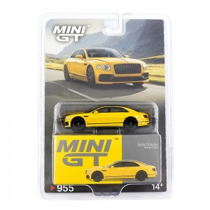 MINI GT BENTLEY FLYING SPUR MONACO YELLOW    