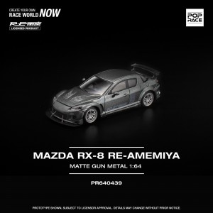 PREORDER MAZDA RX-8 REAMEMIYA GUN METAL