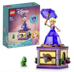 LEGO DISNEY TWIRLING RAPUNZEL BUILDING TOY SET 89 PIECES, MULTI COLOR
