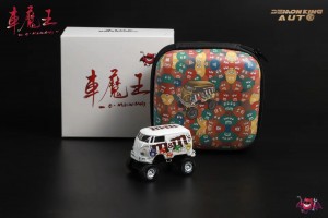 VOLKSWAGEN T1 VAN BIG WHEEL M AND M LIVERY WHITE
