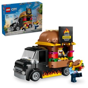 LEGO CITY BURGER TRUCK TOY BUILDING SET 194 PIECES