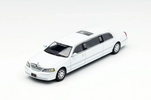 LINCOLN TOWN CAR 2003 LIMOUSINE EXTENDED EDITION WHITE