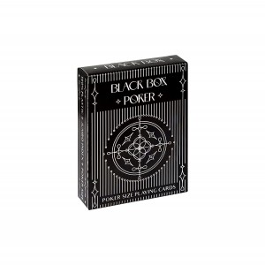 BLACK BOX POKER CLASSIC BLACK AND WHITE PLAYING CARDS