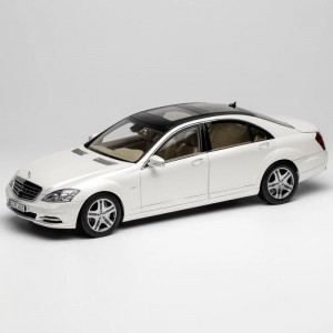 MERCEDES-BENZ S-CLASS S600L W221 DIAMOND WHITE