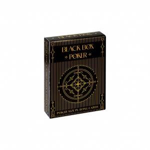 BLACK BOX POKER MODERN BLACK PLAYING CARDS