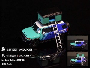 TOYOTA FJ CRUISER WITH FALKEN LIVERY AND ACCESSORIES