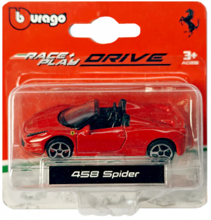 FERRARI 458 SPIDER RED