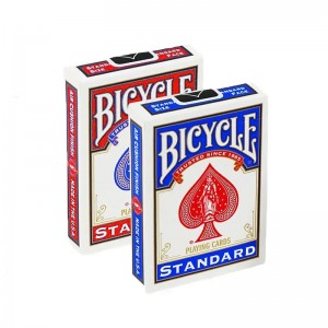 BICYCLE STANDARD RED  BLUE SET PLAYING CARDS