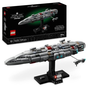 LEGO STAR WARS HOME ONE STARCRUISER, BUILDABLE STARSHIP MODEL KIT 