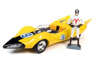 SHOOTING STAR 9 YELLOW WITH RACER X FIGURE