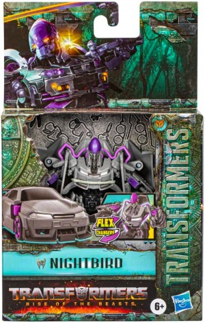 TRANSFORMERS RISE OF THE BEASTS FLEX CHANGER NIGHTBIRD