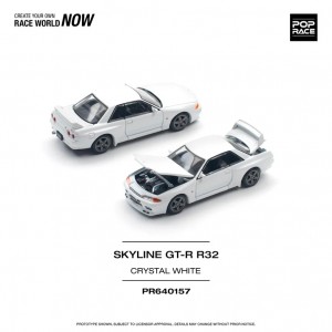 NISSAN SKYLINE GT-R R32 CHRYSTAL WHITE