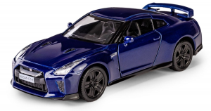 NISSAN GTR R35 BLUE