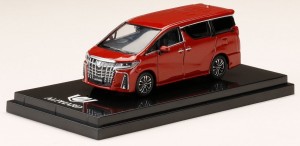 TOYOTA ALPHARD HYBRID H30W AERO TYPE DARK RED METAL