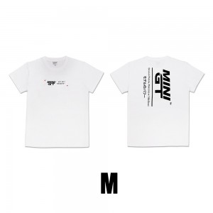 MINI GT T-SHIRT DRIVEN BY PASSION WHITE M SIZE