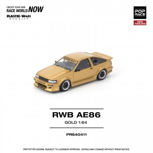 PREORDER RWB AE86 GOLD NEW TOOLING