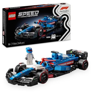 LEGO SPEED CHAMPIONS VISA CASH APP RB VCARB 01 F1 RACE CAR VEHICLE KIT