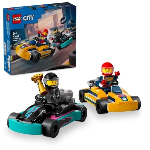 LEGO CITY GOKARTS AND RACE DRIVERS TOY SET 99 PIECES