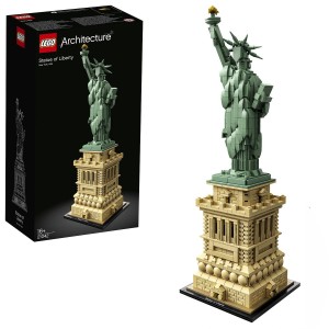 LEGO ARCHITECTURE STATUE OF LIBERTY CONSTRUCTION