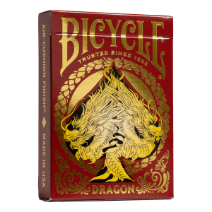 BICYCLE RED DRAGON PLAYING CARDS
