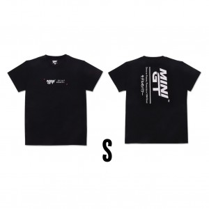 MINI GT T-SHIRT DRIVEN BY PASSION BLACK S SIZE