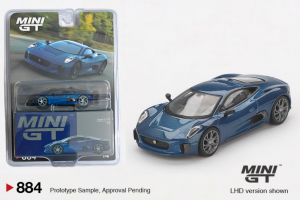 MINI GT JAGUAR C-X75 BLUE