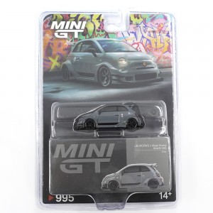 MINI GT ABARTH 595 LB-WORKS X ABAS WORKS GREY