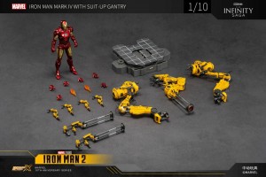 IRON MAN MK4 WITH SUIT UP GANTRY 7 INCH ACTION FIGURE