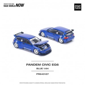 PANDEM HONDA CIVIC EG6 v15 METALLIC BLUE 