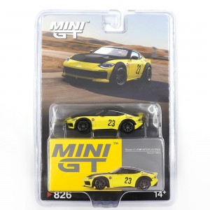 MINI GT NISSAN Z LB NATION WORKS IKAZUCHI YELLOW
